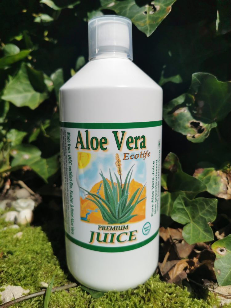 Aloë vera 100% juice - biologisch - Ecolife aloevera producten