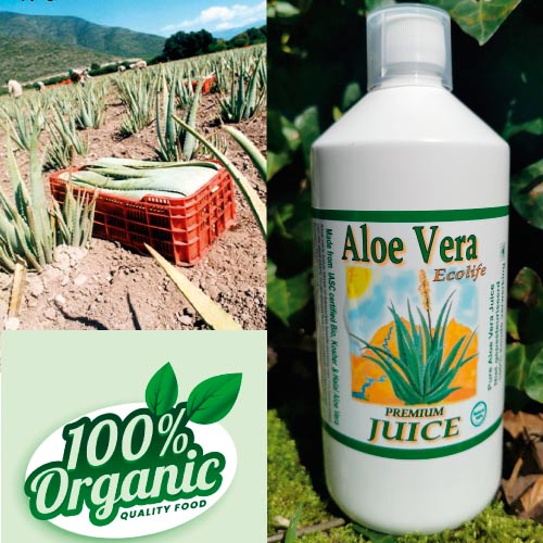 aloe vera 100 % biologisch ecolife